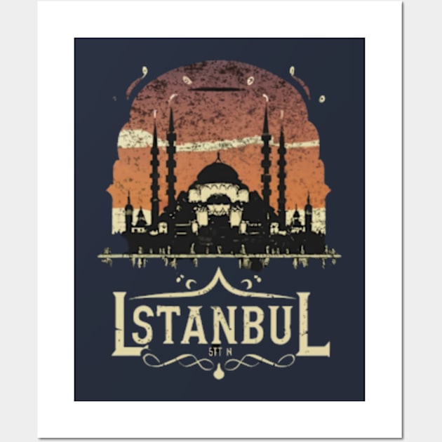 Istanbul Wall Art by TshirtMA